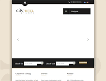 Tablet Screenshot of cityhoteltilburg.nl